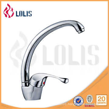 Brass body zinc handle spring kitchen faucet (B0023-C-C)